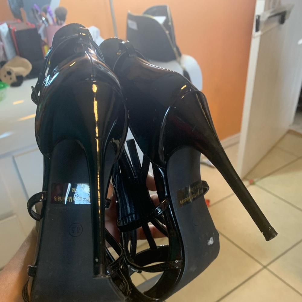 Black Heels, 4 1/2 inches